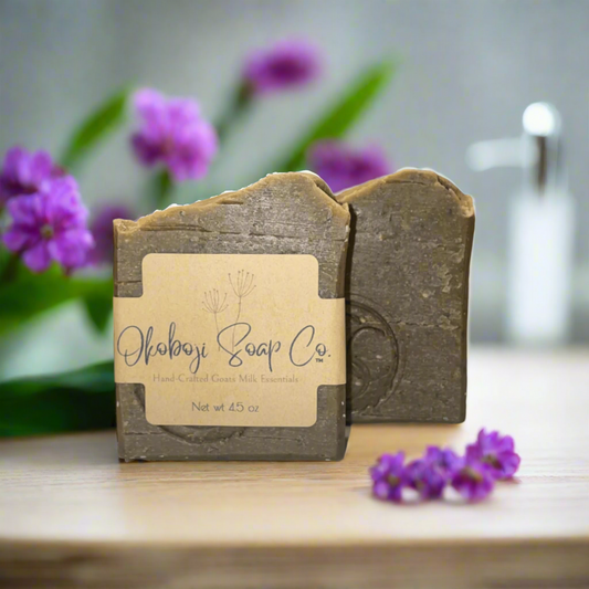 Goats Milk Soap bar Unscented Avocado Moringa | Okoboji Soap Company