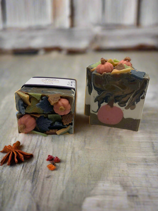 Spiced pumpkin soap