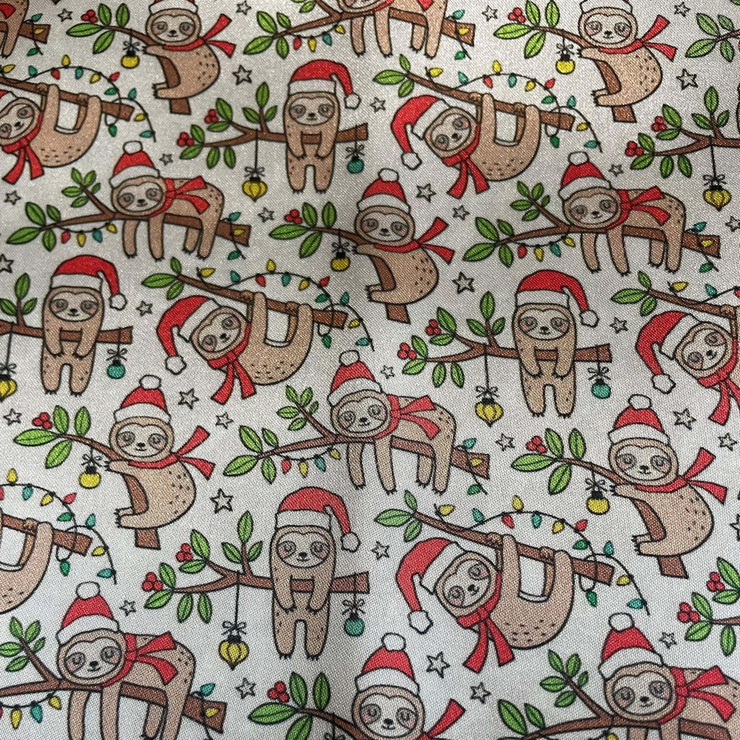 Pet Bowtie | "Slothy Holiday" | Billy Jax Dog Apparel - Okoboji Soap Company