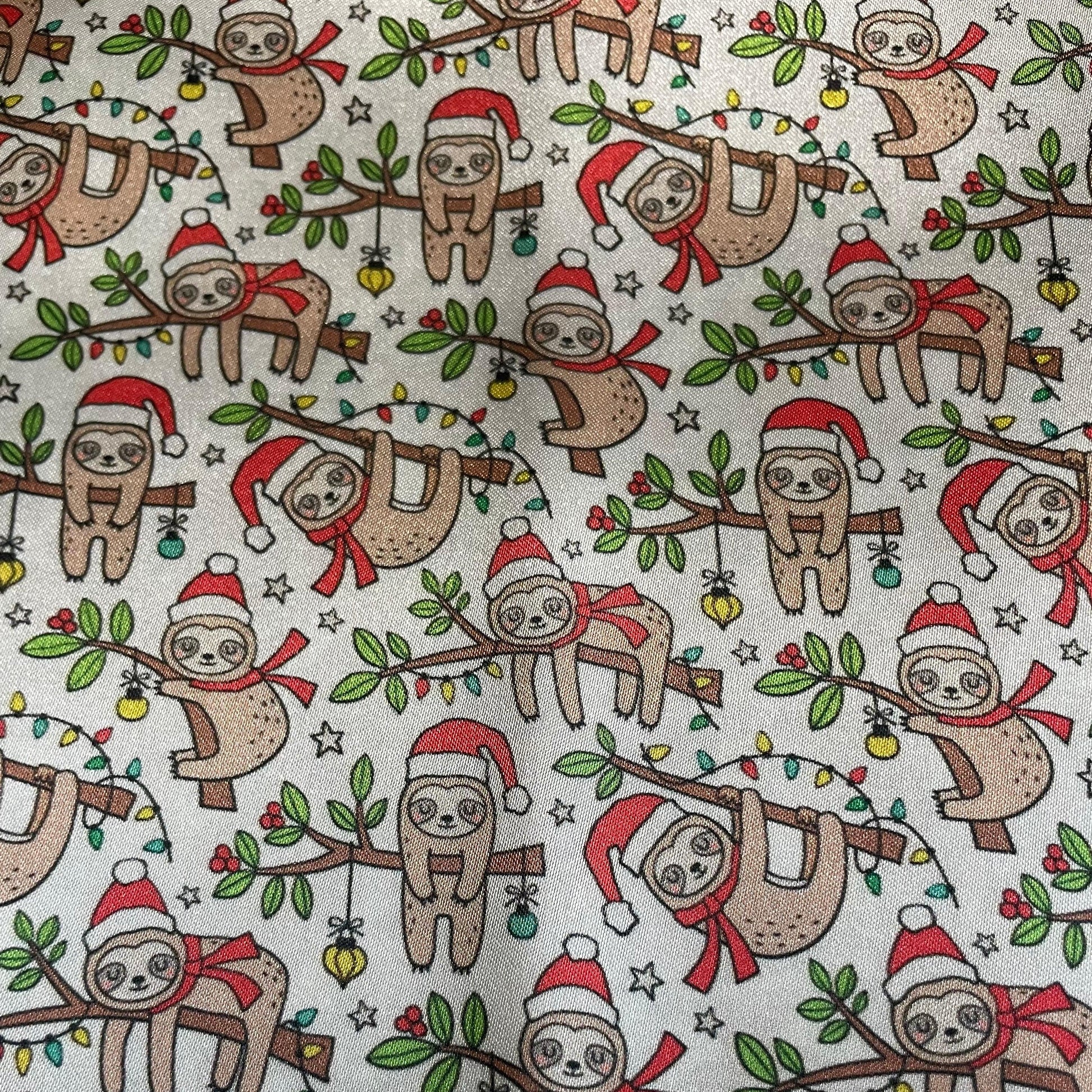 Pet Bowtie | "Slothy Holiday" | Billy Jax Dog Apparel - Okoboji Soap Company