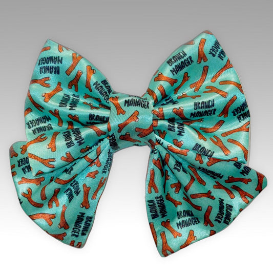 Pet Bowtie | "Branch Manager" | Billy Jax Dog Apparel - Okoboji Soap Company