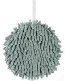 Hanging Ball Towels | Chenille Hand Towels - Okoboji Soap Company