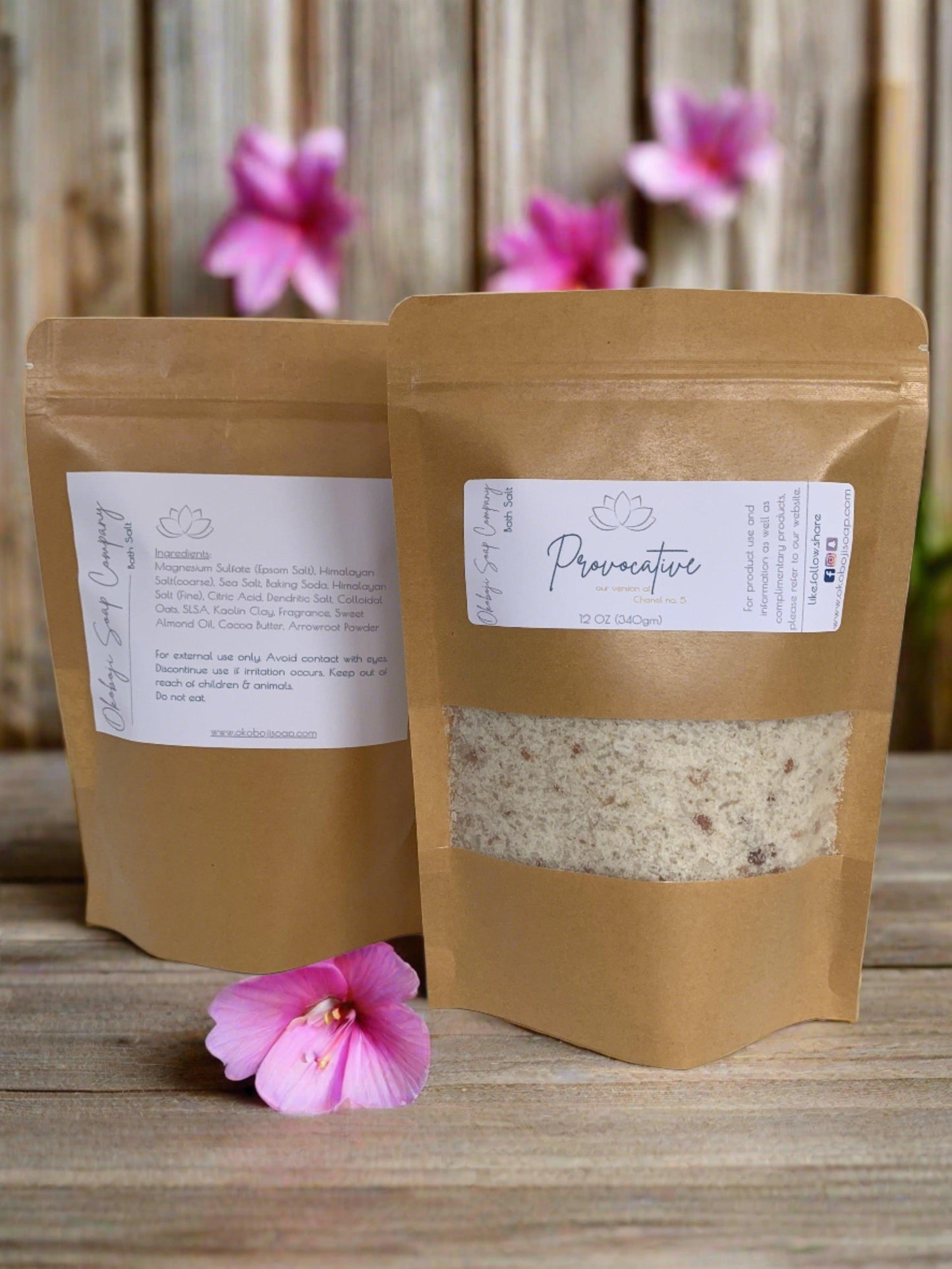 Luxury Bath Salt | "Provocative" - Okoboji Soap Company