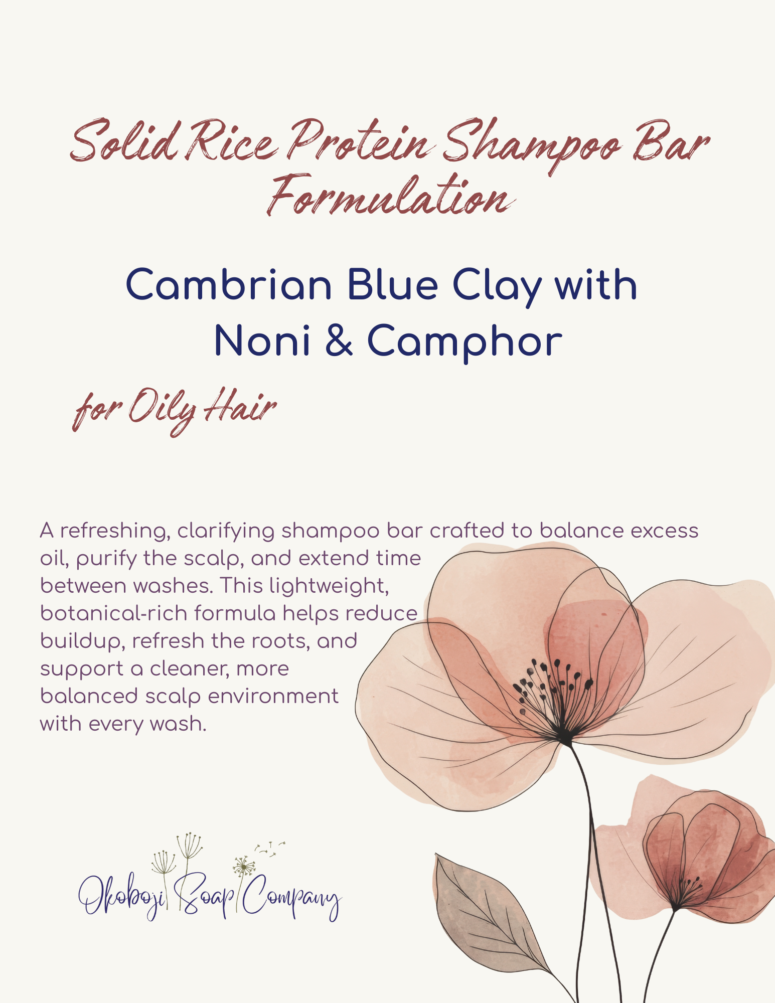 PDF Download | Signature Cambrian Blue Clay, Noni & Camphor Formulation (Oily Hair)