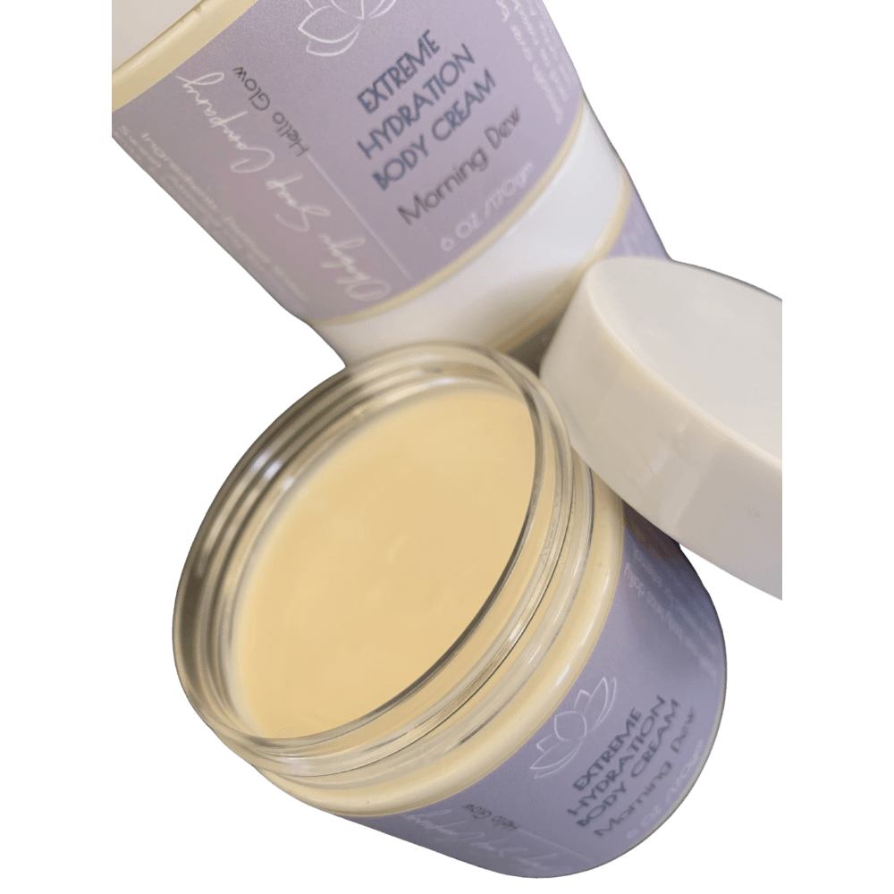 Hello Glow Extreme Hydration Body Cream | Morning Dew - Okoboji Soap Company