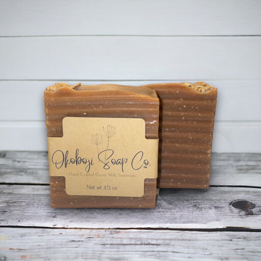 Goats Milk Soap Healing Oats & Honey| Okoboji Soap Company