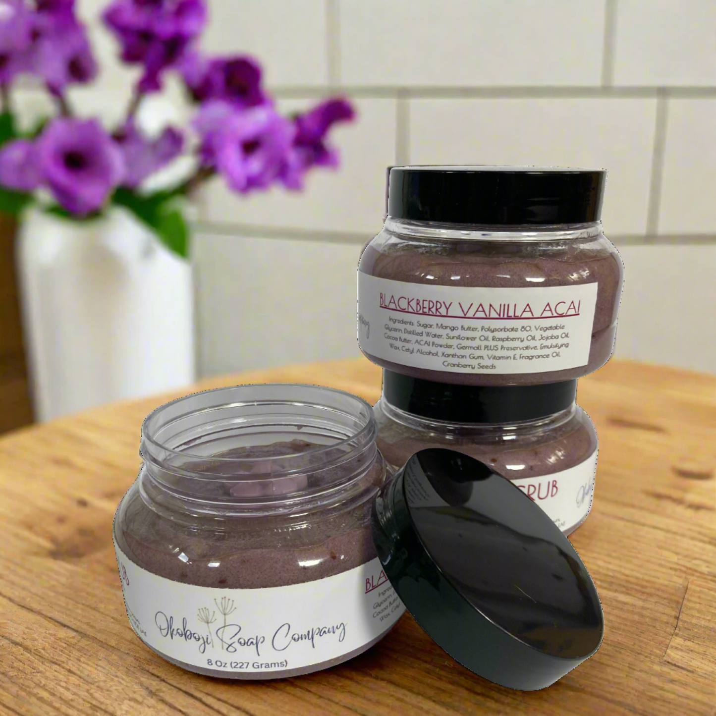 Sugar Scrub | Black Raspberry Vanilla Acai