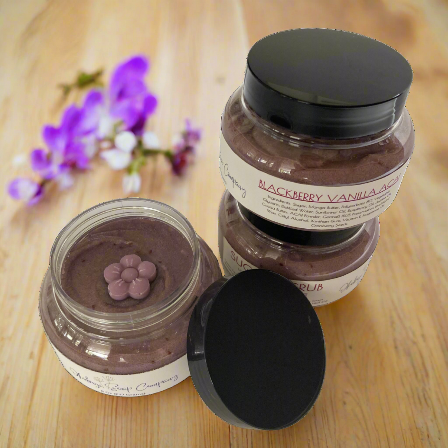 Sugar Scrub | Black Raspberry Vanilla Acai