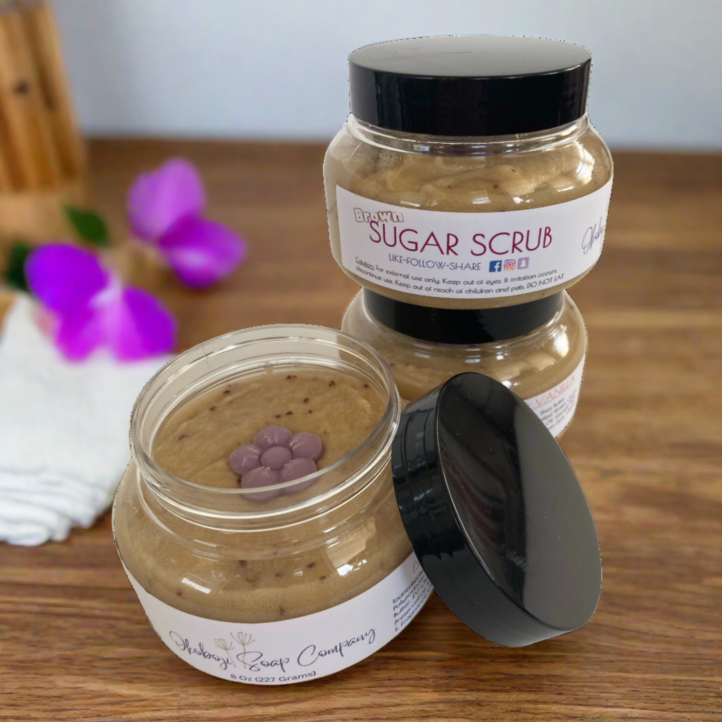 Brown Sugar Scrub | Pink Amber Vanilla