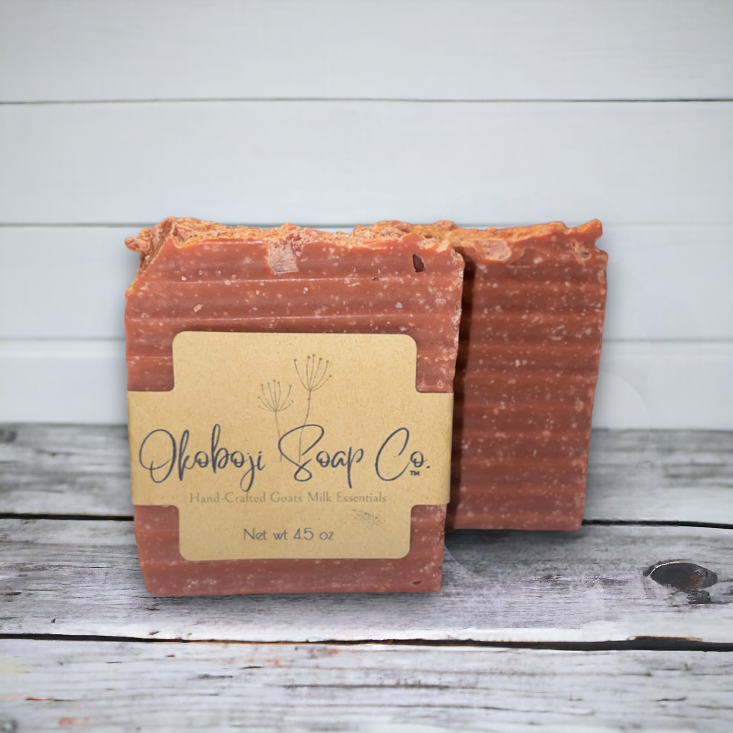 Okoboji Soap Company pink Himalayan salt bar soap | Okoboji Soap Company