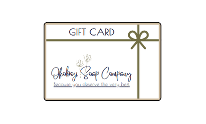 Exclusive Gift Card | Okoboji Soap Company - Okoboji Soap Company