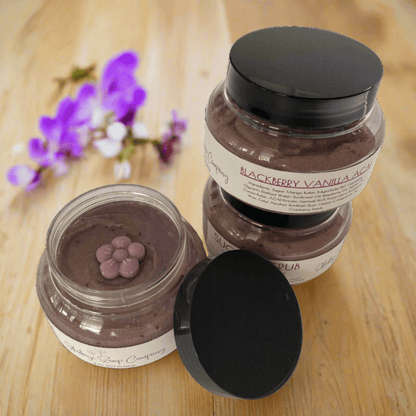 Sugar Scrub | Black Raspberry Vanilla Acai - Okoboji Soap Company