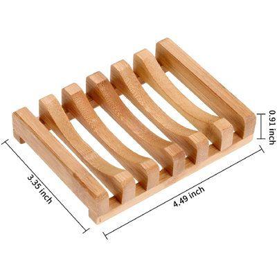Bamboo Soap Saver Lift Tray - Okoboji Soap Company