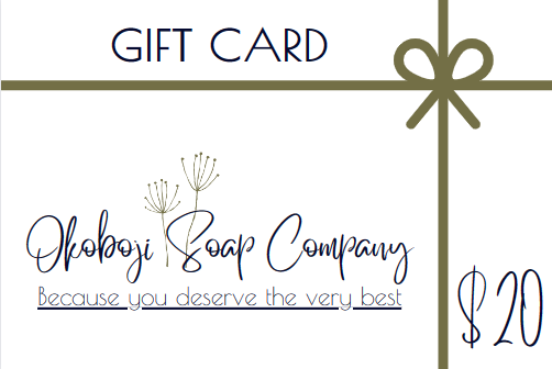 Okoboji soap company gift card 20 dollar