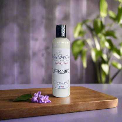 Unscented body lotion