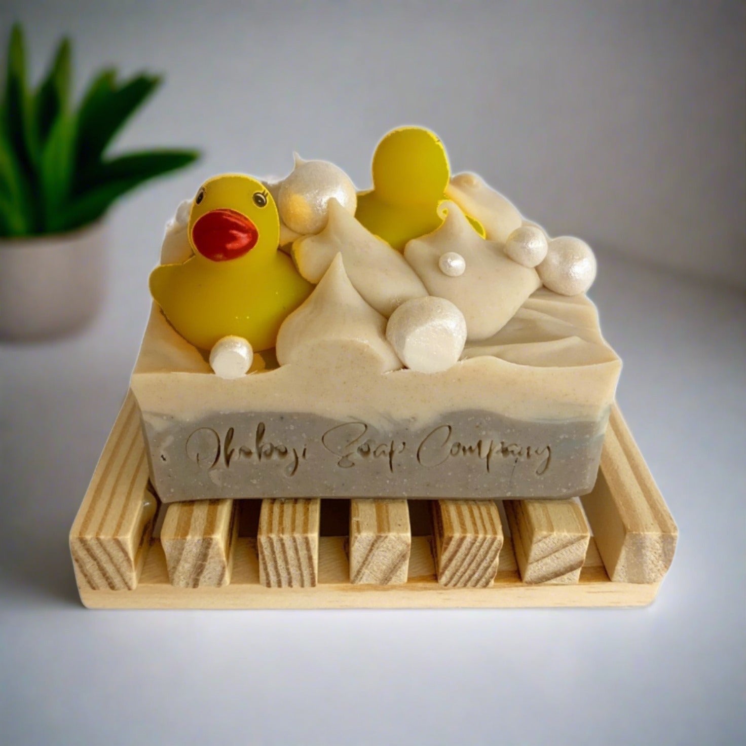 Childrens rubber duckie bubble soap | Okoboji Soap Company