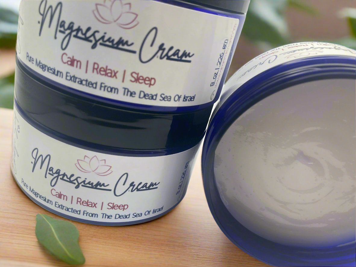 8 oz tub of magnesium cream