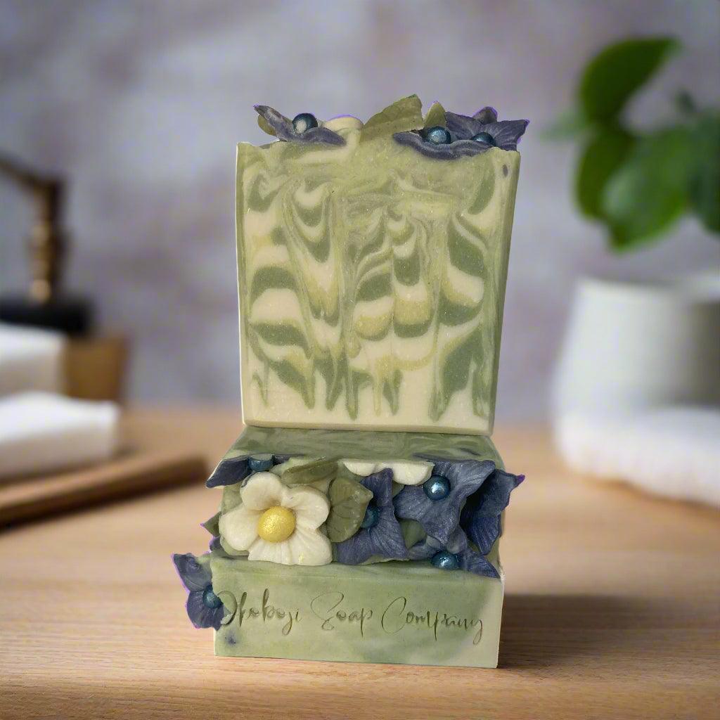 Hello Spring Vegan Soap | Sugared Violets - Okoboji Soap Company