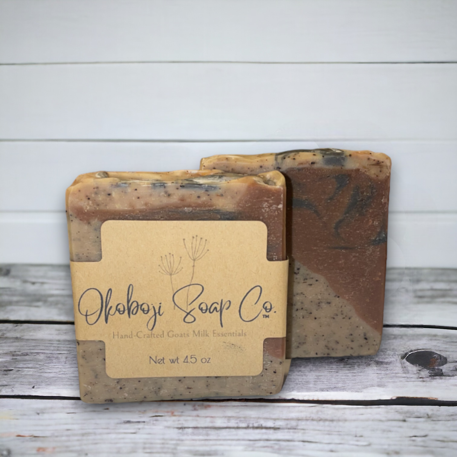 Goats Milk Soap lavender chocolate espresso | Okoboji Soap Company