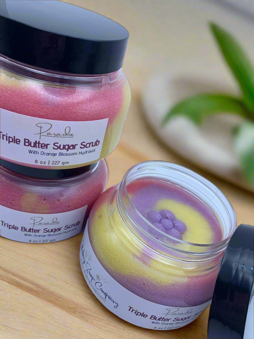 Triple Butter Sugar Scrub | Paradox - Okoboji Soap Company