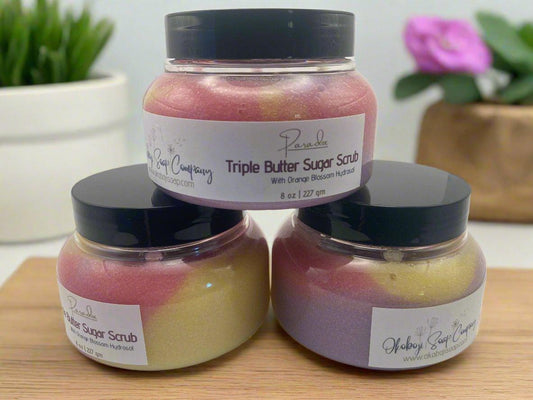 Triple Butter Sugar Scrub | Paradox - Okoboji Soap Company